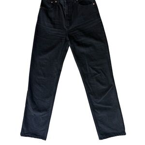 Abercrombie & Fitch The ‘90s Straight Ultra High Rise Jeans 26 2R Black Women’s